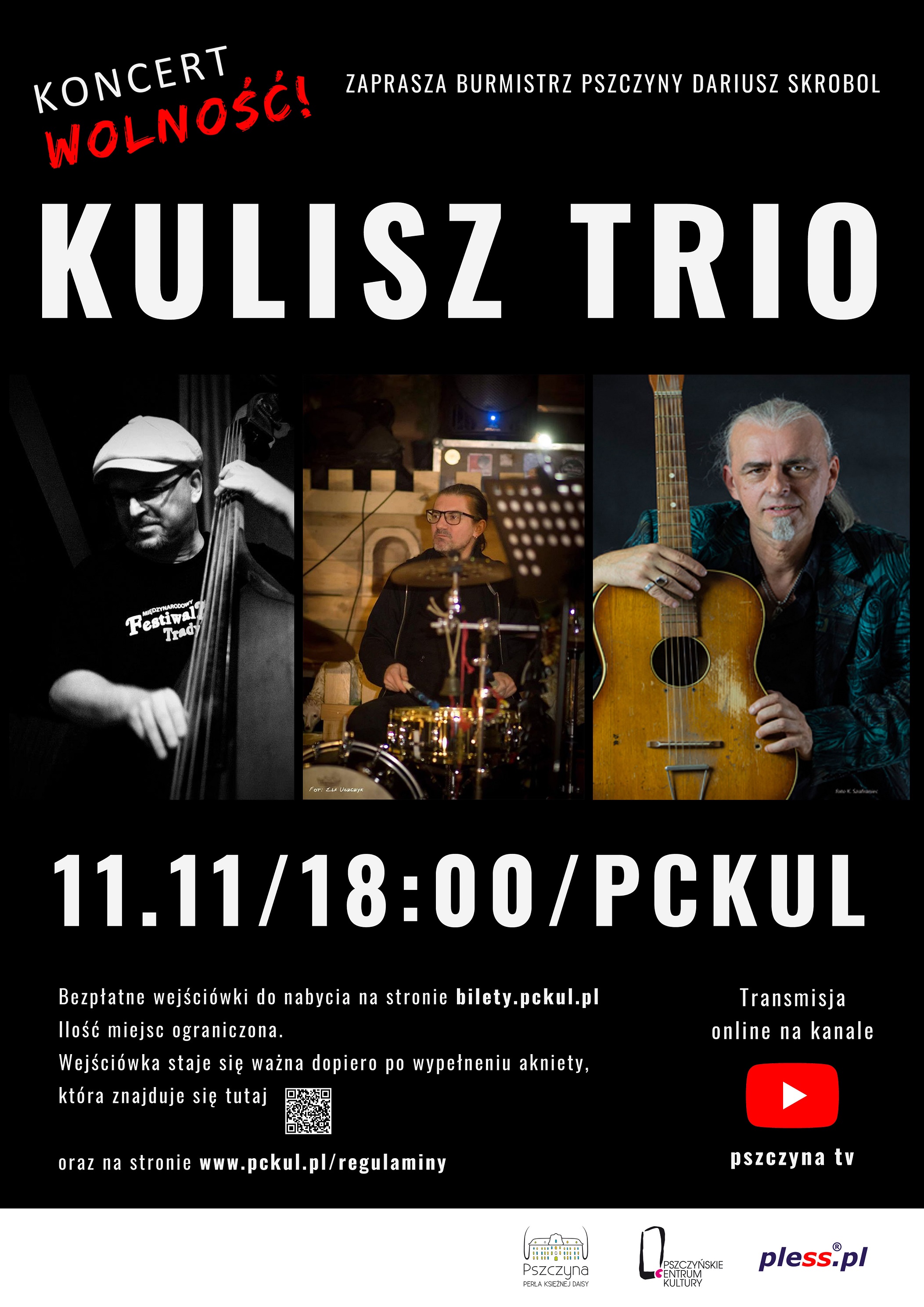 Kulisz Trio na koncercie „Wolność”